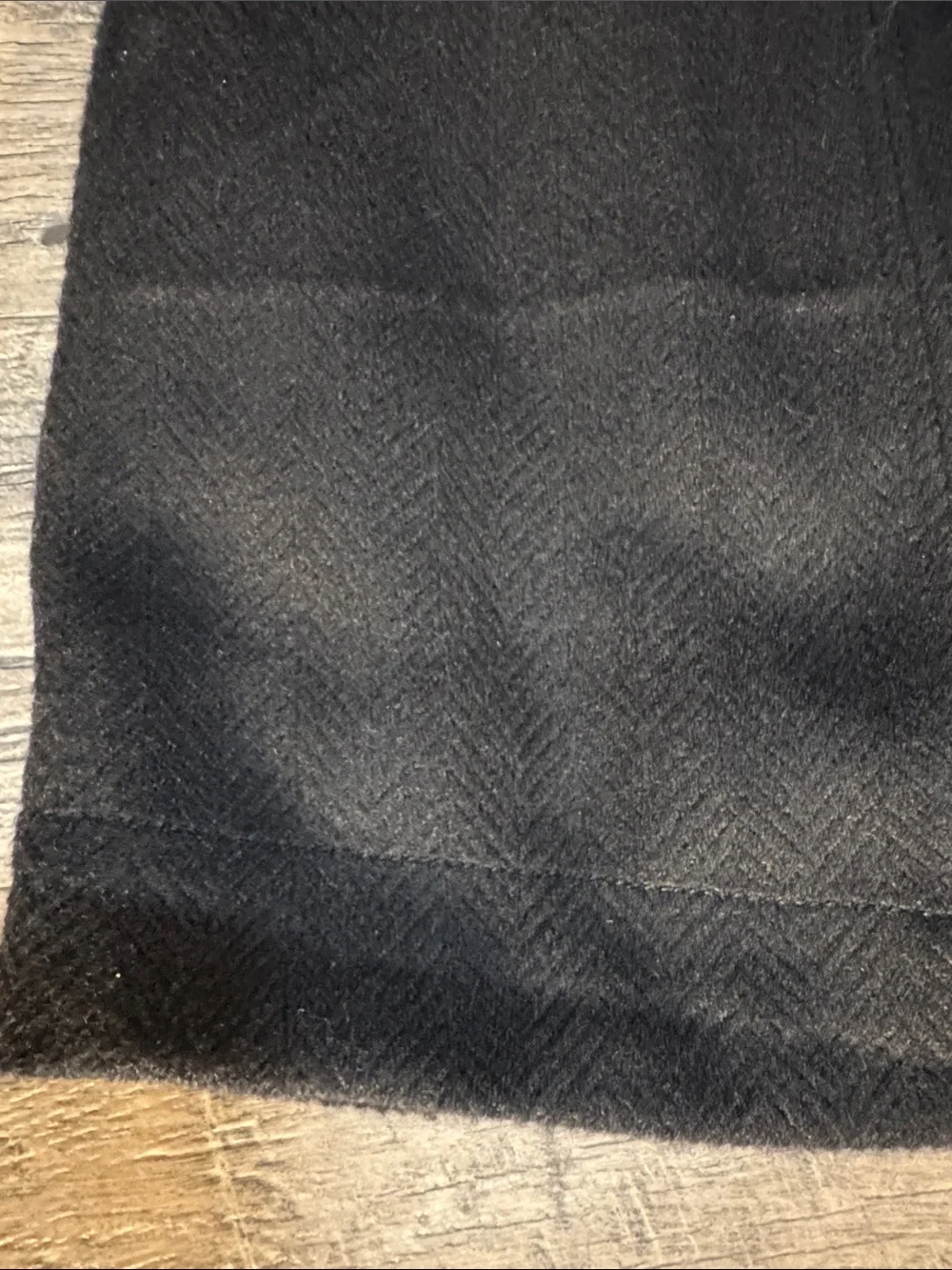 Free People Black Mini Skirt with Button Front Detailing - Size 6